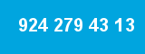 924 279 43 13